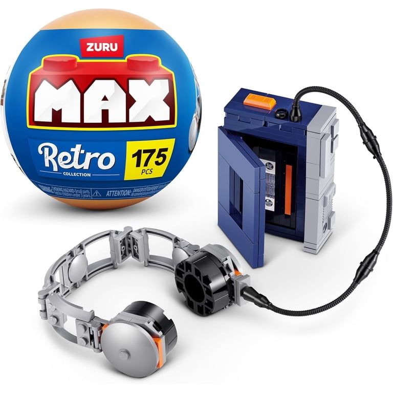 SURPRISE FOR MAX マックスシリーズ MAX Retro Collection Series 2 Walkman Set (175 Pieces) - Walmart.com