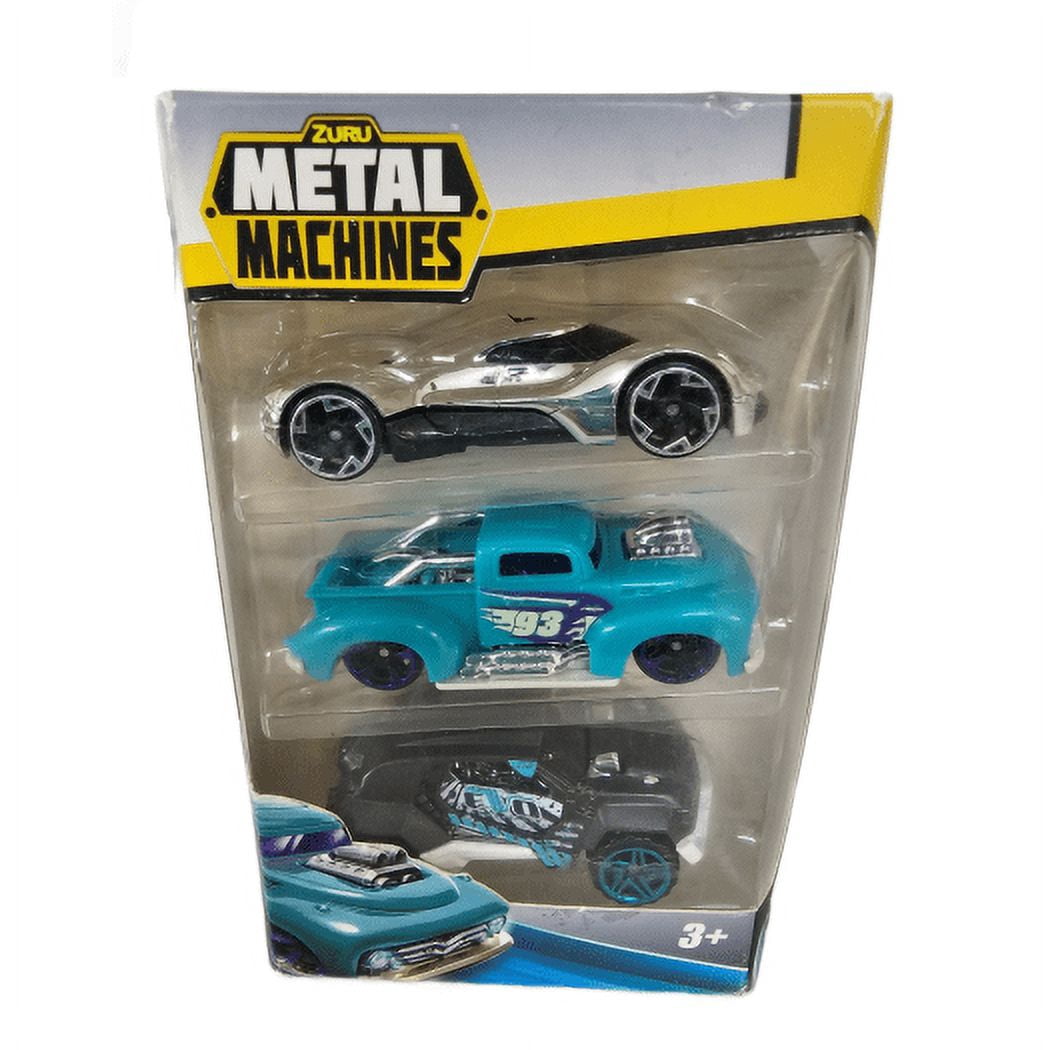 メタルマッスル ３セット Zuru Metal Machines 1:64 Die Cast Cars 3-Pack - 