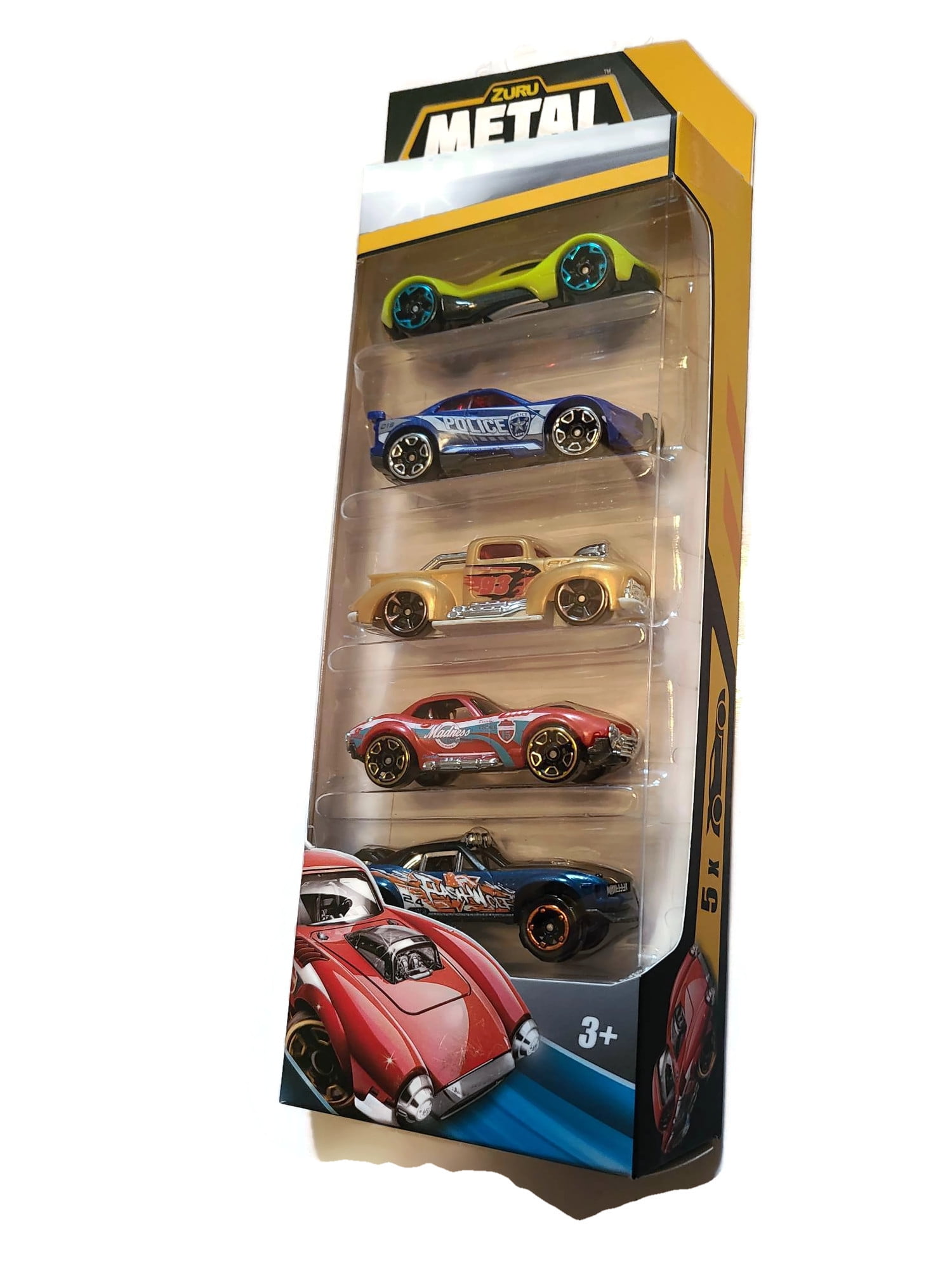 Zuru Metal Machines, 5 diecast vehicles, Horizon, Scorpio, Cadet