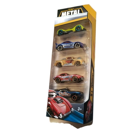 Zuru Metal Machines, 5 diecast vehicles, Horizon, Scorpio, Cadet, Signal, Chase