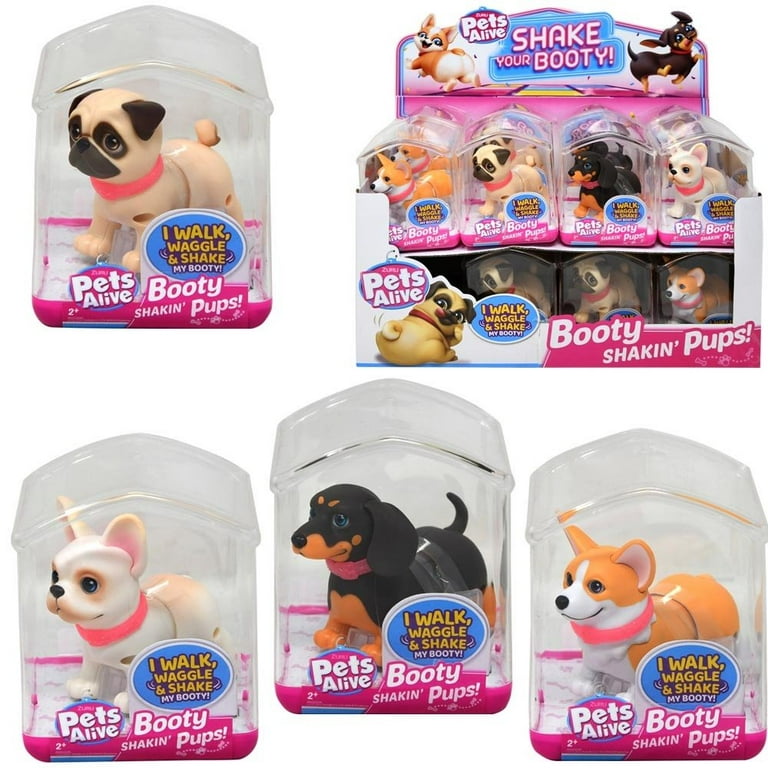 Zuru Pets Alive Booty Shakin' Pups Series Electronic Pets