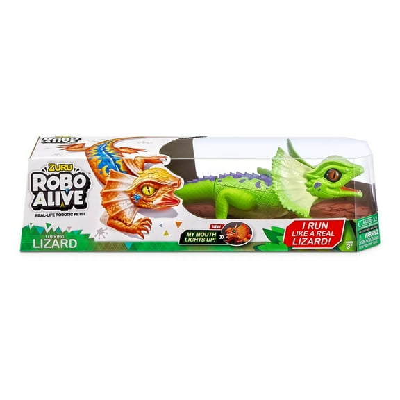 Zuru Robo Alive Lizard, Animal Figure Green
