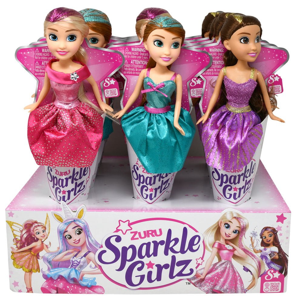 Zuru Sparkle Girlz Princess Doll 3+ Years Princess Doll Plastic