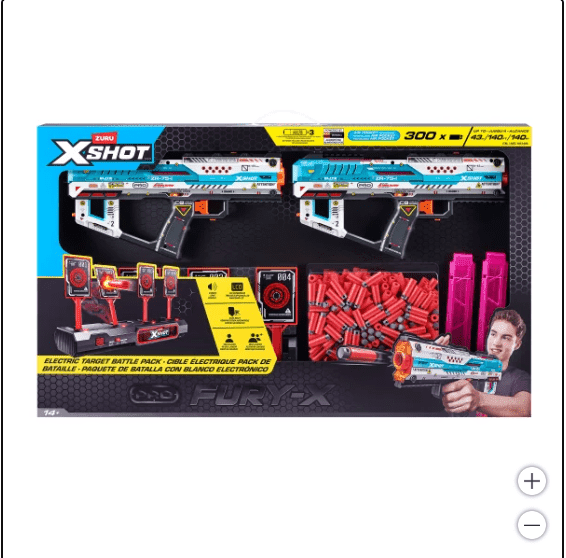 Zuru X-Shot Pro Fury-X Battle Blaster, 2-pack - Walmart.com