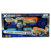 Zuru Xshot Turbo Golden Royale Edition Dart Blaster, 40 Dart Capacity Barrel