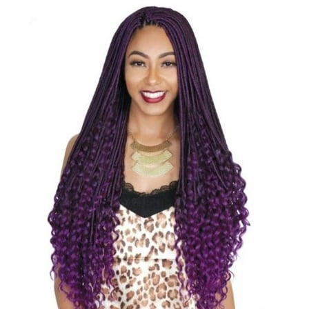 Zury Goddess Braid Loop Crochet Locs Deep Curl - 26INCH, 2 26INCH