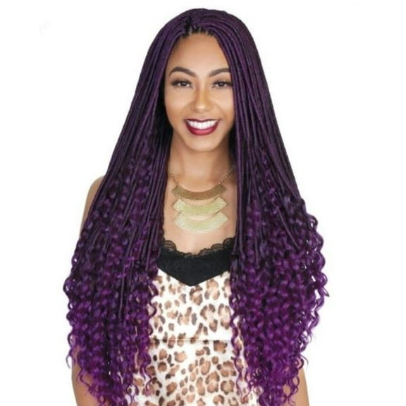 Zury Goddess Braid Loop Crochet Locs Deep Curl - 26INCH, 2 26INCH