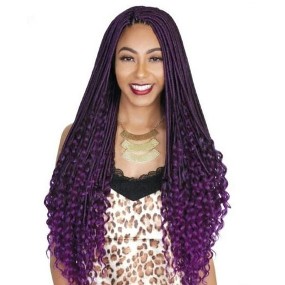 Zury Goddess Braid Loop Crochet Locs Deep Curl - 26INCH, 2 26INCH