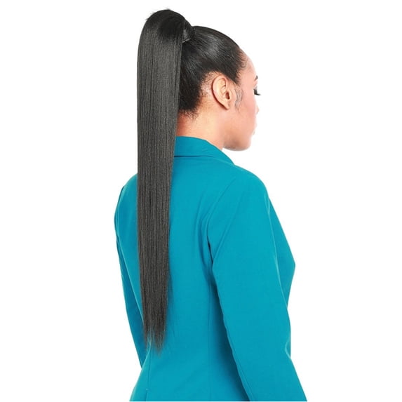 Zury Sis EZ-WRAP PONY STRAIGHT 26", NATURAL BLACK