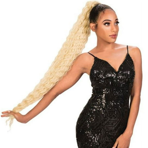 Zury Synthetic Weave NATURAL DREAM MULTI DEEP 22" + 5" DEEP CLOSURE (DIPPING PURPLE)