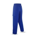 thumbnail image 1 of Zusmen Mens Fleece Cargo Sweatpants Multi-pocket Loose Casual M-5XL Tall And Big Size(Royal blue L), 1 of 5