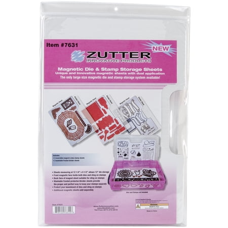 Zutter Magnetic Die & Stamp Storage Refill Sht Lg