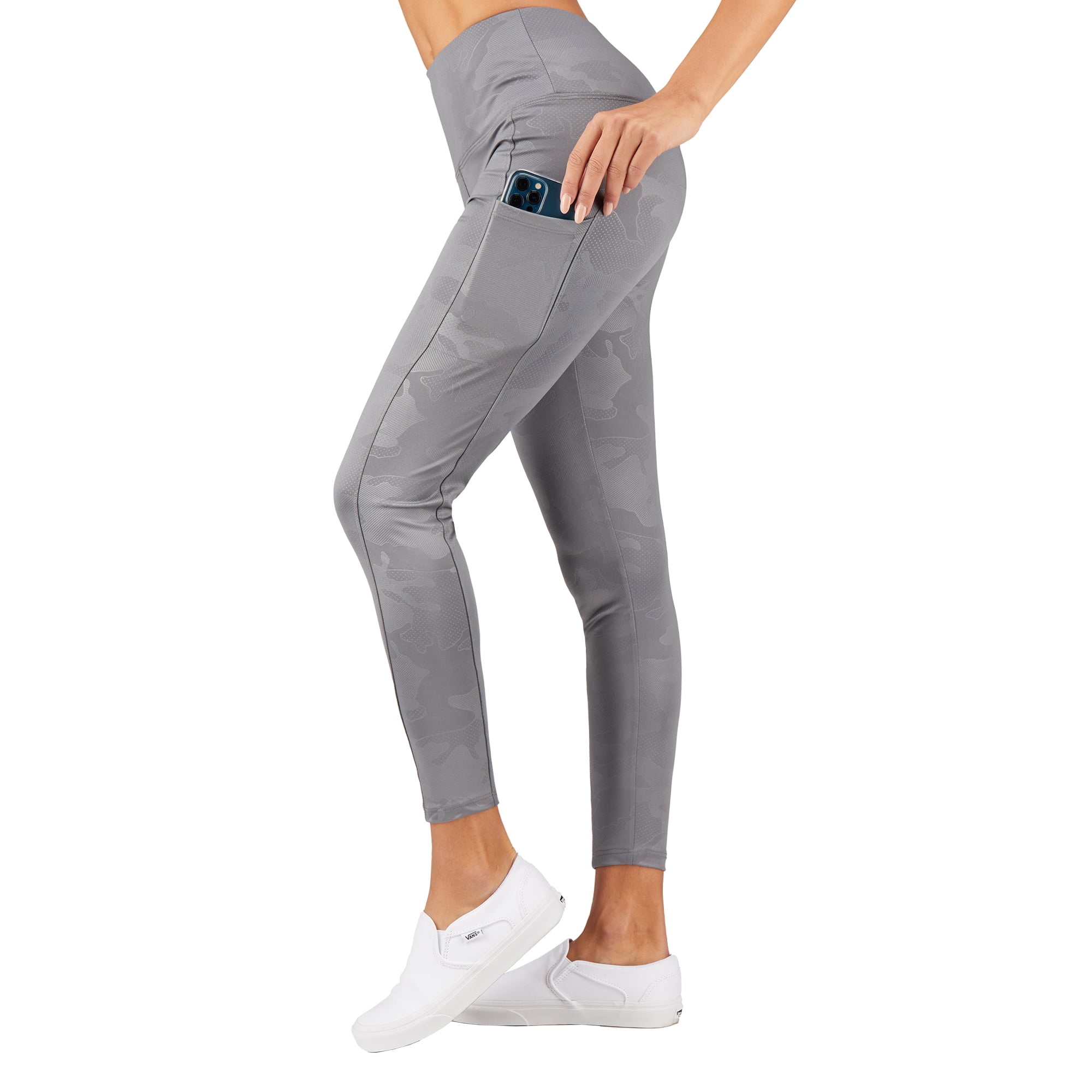 Zuvelli High Waist Yoga Pants with SidePockets, Workout and Running