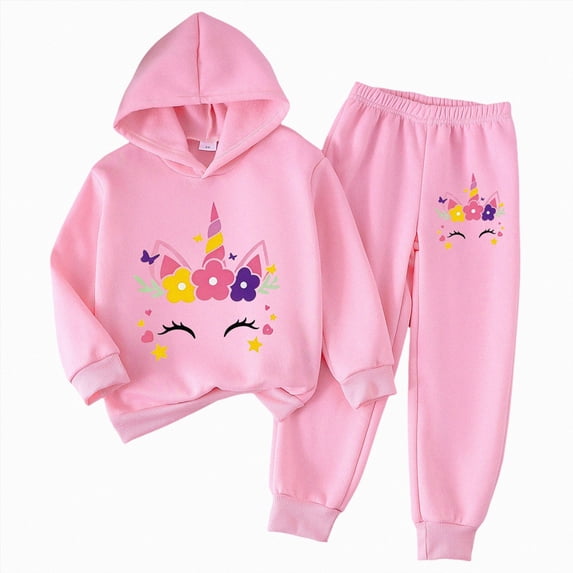 Zuwimk Loose Fit Kids Hooded Jacket Fashion Lightweight Long Sleeve Coat for Boys Girls 2-7Y Spring Fall Wear(Pink,2-3 Years)