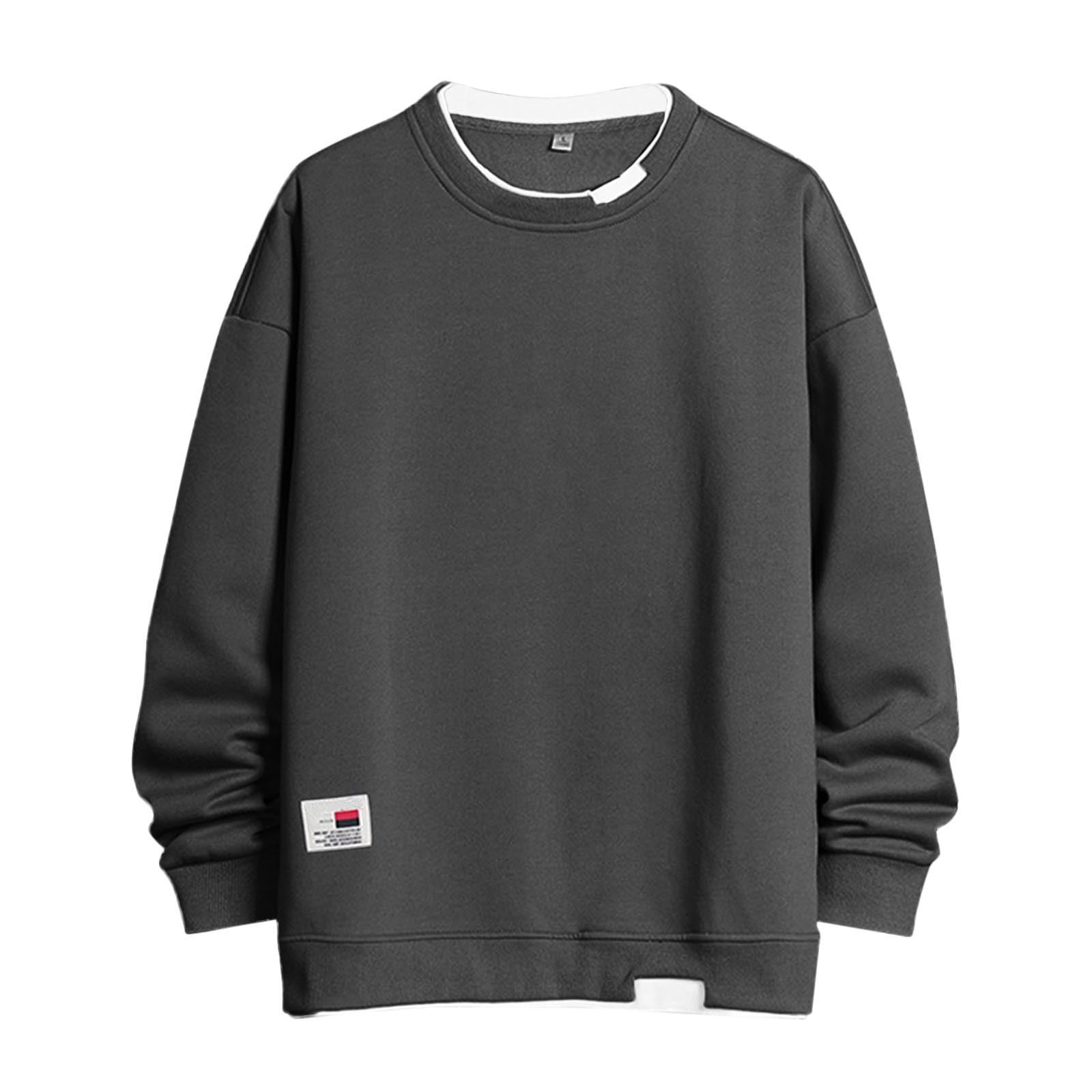 mens nike sweatshirt no hood