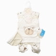 thumbnail image 1 of Zuwimk Organic Cotton Baby Clothes Unisex Layette Gift Set for Boys and Girls 8-Piece New Born Essentials(A126-White), 1 of 6