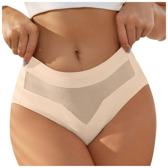 Zuwimk Panties For Women ,Womens Bikini Lace Panties Cheeky Panty Hipsters Women Mesh Bow Embroidered Lace Transparent String Sexy Underwear Back Bandage Hollow Out Panties String Sex Briefs