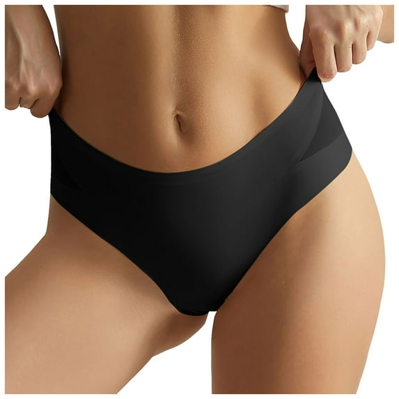 Zuwimk Panties For Women ,Womens Bikini Lace Panties Cheeky Panty Hipsters Women Mesh Bow Embroidered Lace Transparent String Sexy Underwear Back Bandage Hollow Out Panties String Sex Briefs