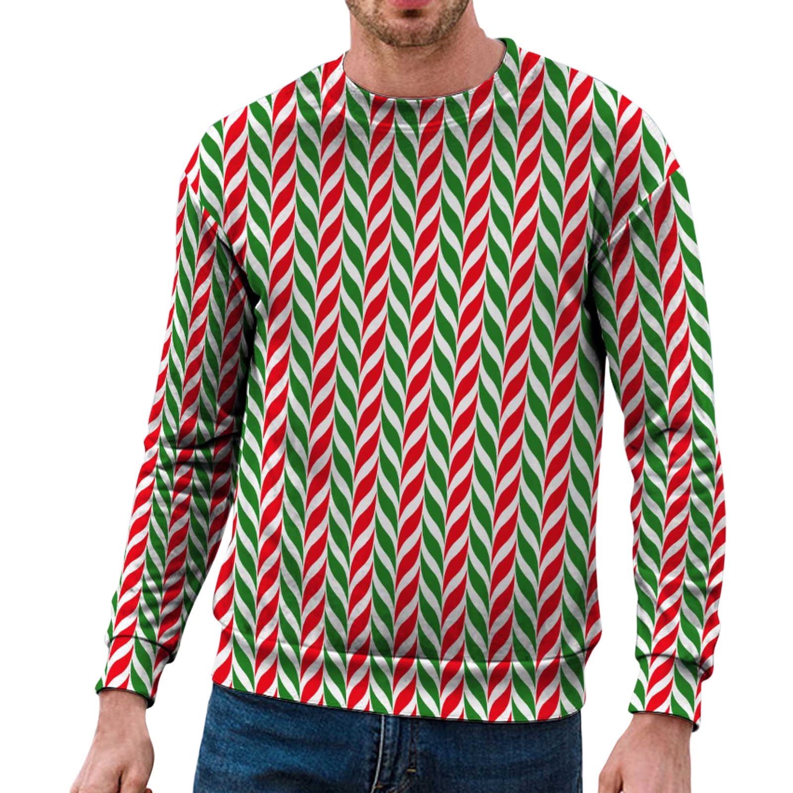 Zuwimk Sweatshirts For Men Crewneck,Men's Relaxed Fit