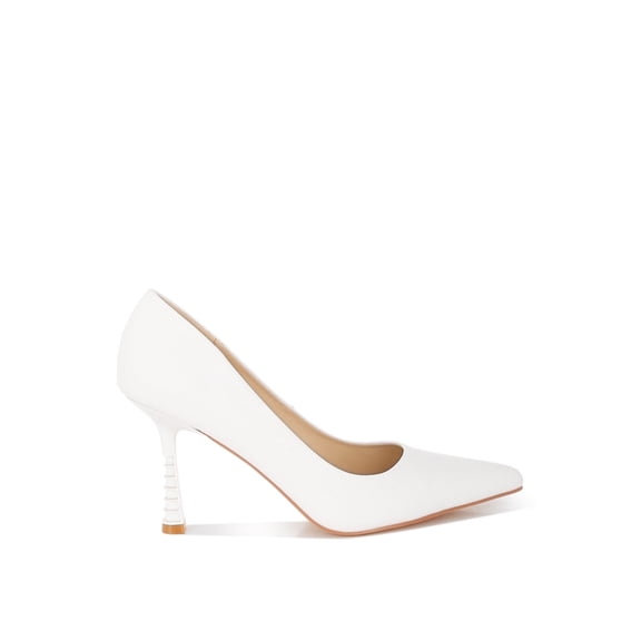 London Rag Zuzana Womens Pointy Toe Pumps