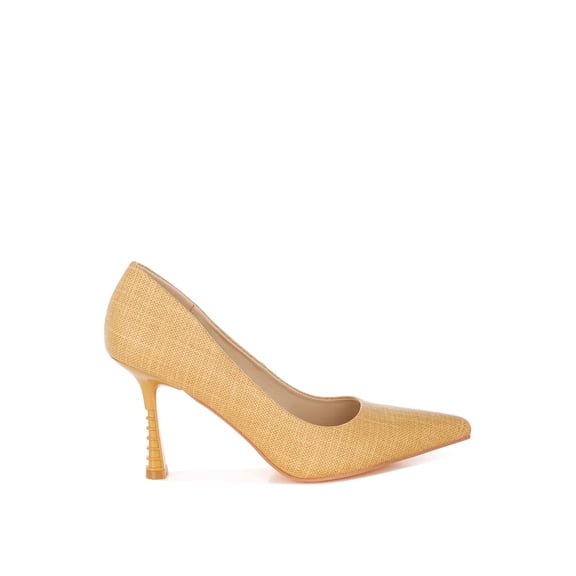 London Rag Zuzana Womens Pointy Toe Pumps