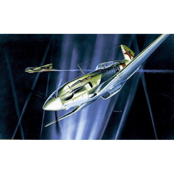 Zvezda 7204 - Soviet Fighter MIG-3 - Plastic Model Kit Scale 1/72 length 11 cm/ 4.25" 36 Details