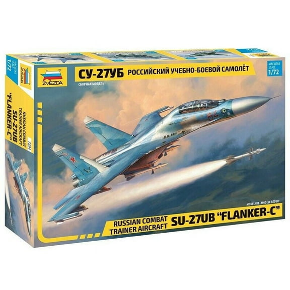 Zvezda 7294 1:72 SU-27UB "FLANKER-C" Plastic Model Kit