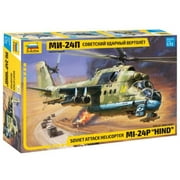 Zvezda 7315 Soviet Attack Helicopter MI-24P HIND Plastic Model Kit Scale 1/72