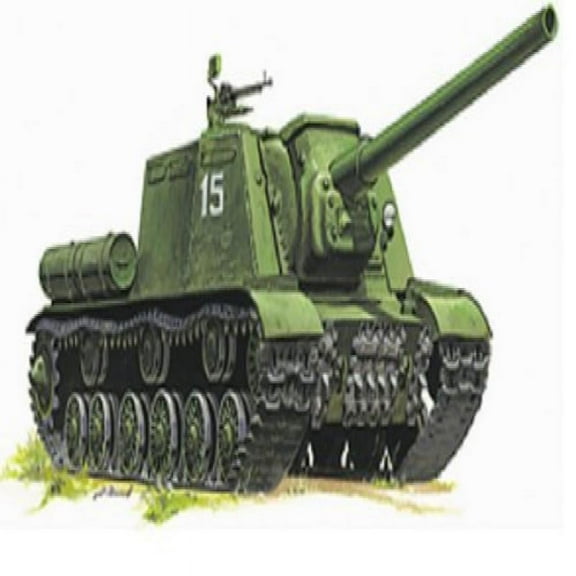 Zvezda Models ISU-122 Soviet Tank Destroyer Model Kit