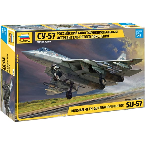 Zvezda ZVD4824 1:48 Su-57 Felon Russian Fifth Generation Fighter