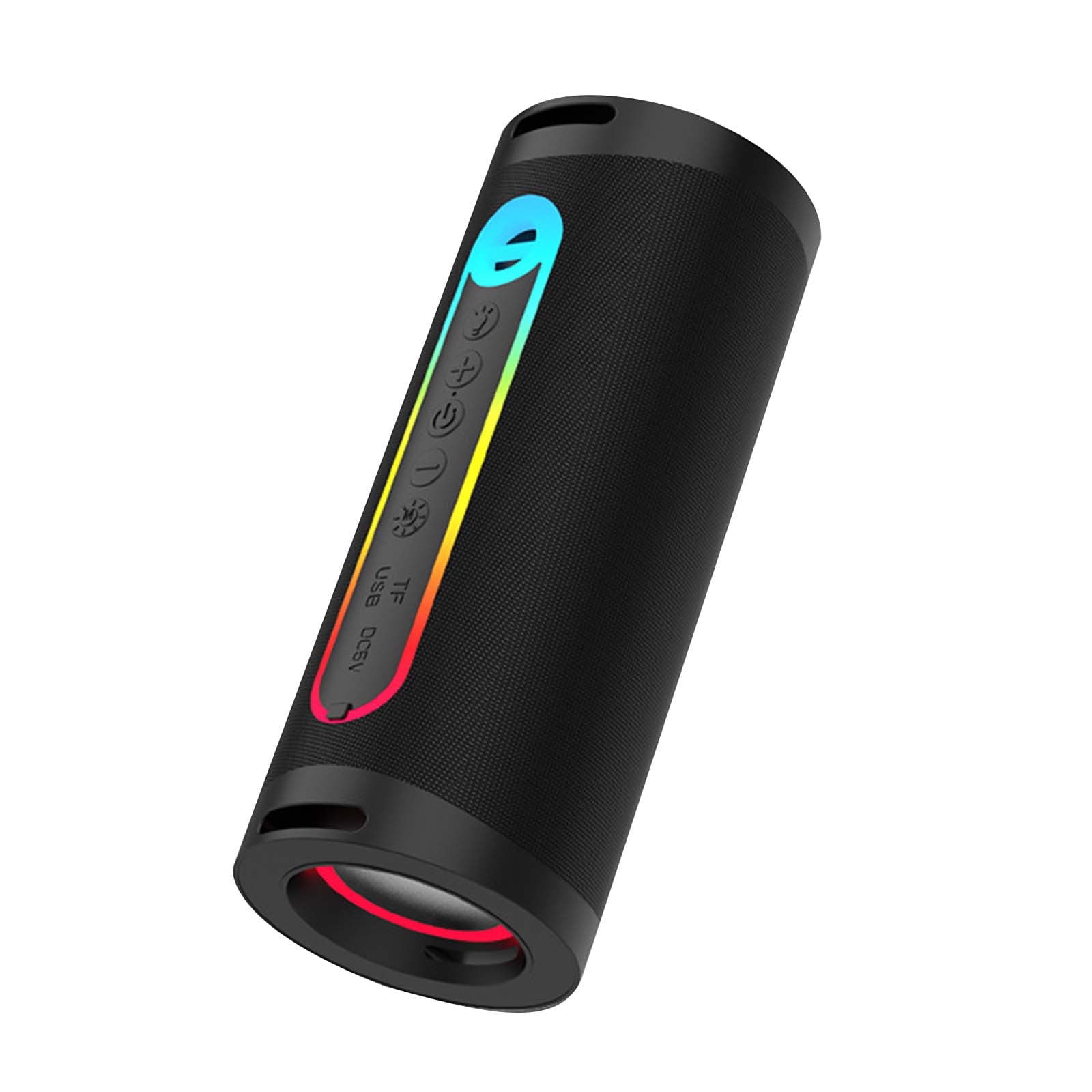Portable Bluetooth Speaker With Lights Zvmxot Bluetooth Speaker with Light,10W*2 Portable Bluetooth Wireless