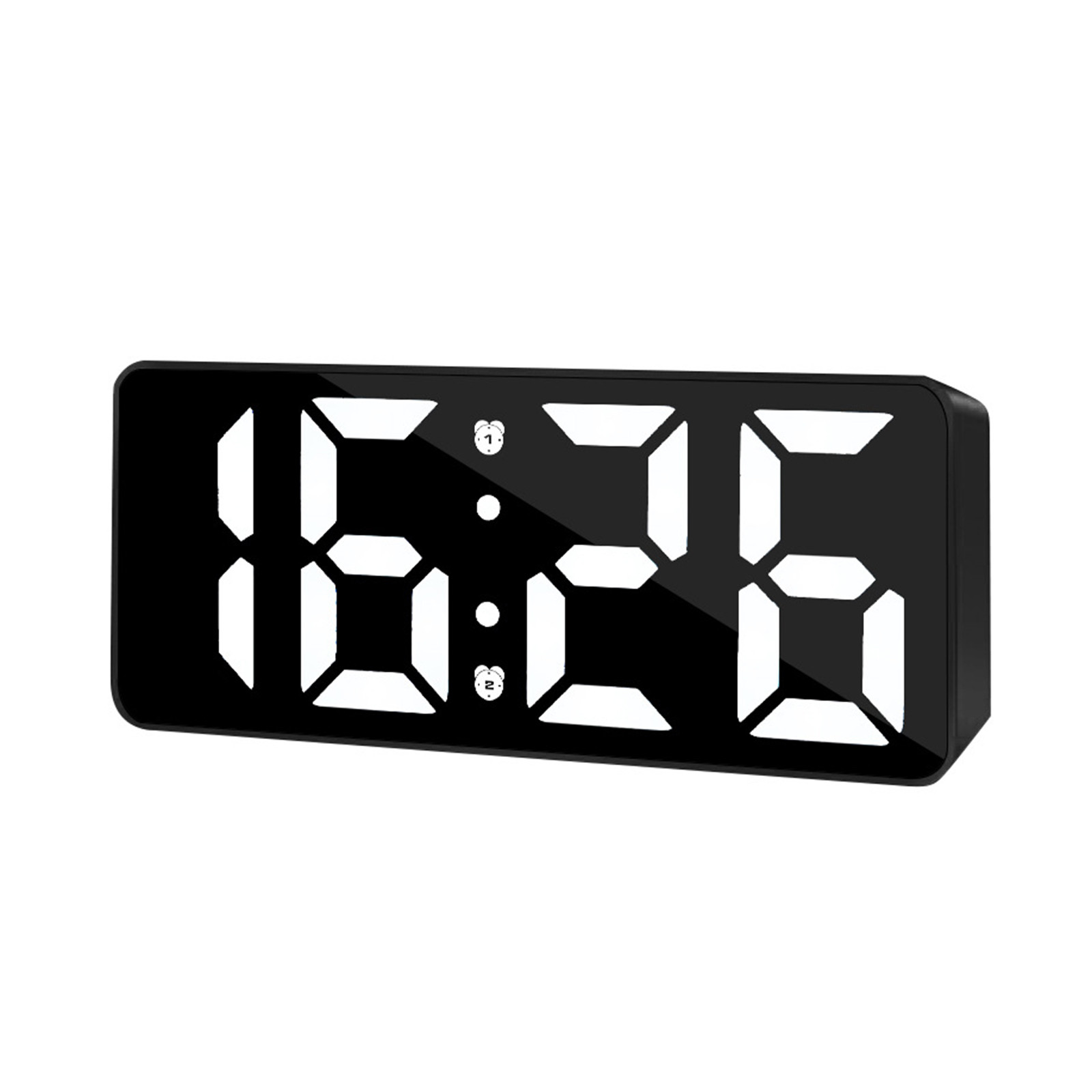 Zvmxot Multifunctional LED Mirror Alarm Clock Small Alarm Clock For