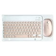 thumbnail image 1 of Zvmxot Wireless Keyboard and Mouse Set, Bluetooth Keyboard & Mouse for Mobile Phones android Windows PC Tablet, Pink,, 1 of 9