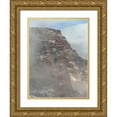 thumbnail image 1 of Zwick, Martin 12x14 Gold Ornate Wood Framed with Double Matting Museum Art Print Titled - Storen Island-frozen into the sea ice of the Uummannaq fjord system during winter-Greenland-Danish, 1 of 4