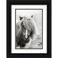 thumbnail image 1 of Zwick, Martin 13x18 Black Ornate Wood Framed with Double Matting Museum Art Print Titled - Shetland Summer, 1 of 4