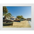 thumbnail image 1 of Zwick, Martin 14x12 White Modern Wood Framed Museum Art Print Titled - View of Marina and Porto Grande City Mindelo-a seaport on the island Sao Vicente-Cape Verde Africa, 1 of 4