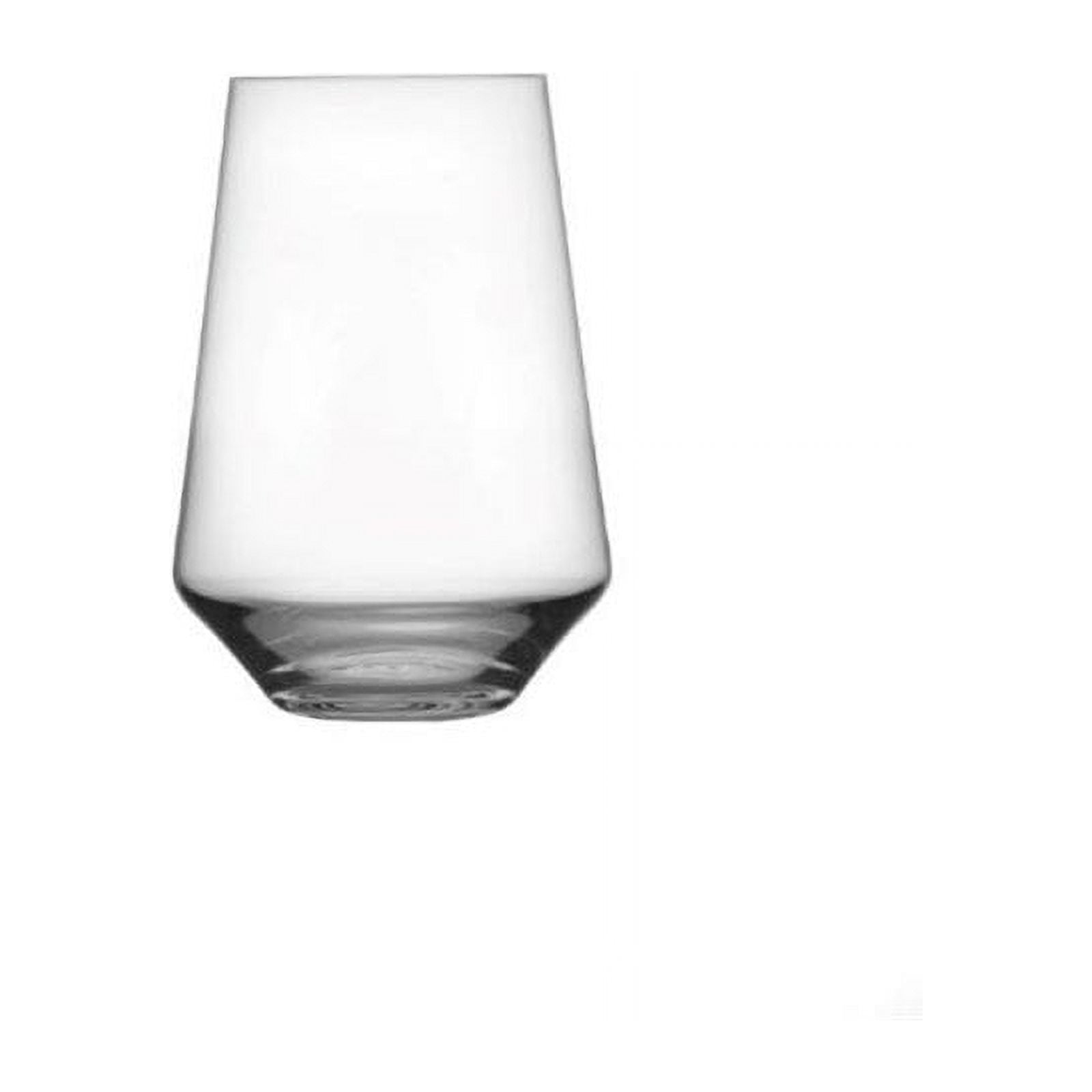 Pure Collection Clear Crystal Stemless Wine Glass Set