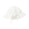 thumbnail image 1 of Zwiiyzr 0-3 Years Newborn Baby Baby Sun Hat Girls Beach Adjustable Kids Hats Boys Wide Brim Cute Toddler Bucket Hat Floppy Infant Sun Hats Black, 1 of 3