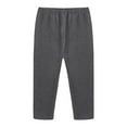 thumbnail image 1 of Zwiiyzr 2025 1-8Y Toddler Baby Girls Pants Fall Winter Clothes Candy Color Casual Cute Stretch Kids Tight Leggings Pants Dark Gray, 1 of 3