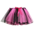 thumbnail image 1 of Zwiiyzr 2-10 Years Toddler Baby Girls Layered Tulle Tutu Princess Ballet Dress Cute Multicolour Net Yarn Skirt Multi-Color Bow Skirt Hot Pink, 1 of 3