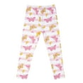 thumbnail image 1 of Zwiiyzr 3-8Y Leggings for Kids Girls, Baby and Toddler Girls Clothes Printed Thin Stretch Pants Children Trousers for School Wearing Pink, 1 of 6