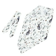 Zwiiyzr Baby Boys Girls Blanket Newborn Cocoons Sleeping Bag with Matching Knotted Bow Headband Swaddle B