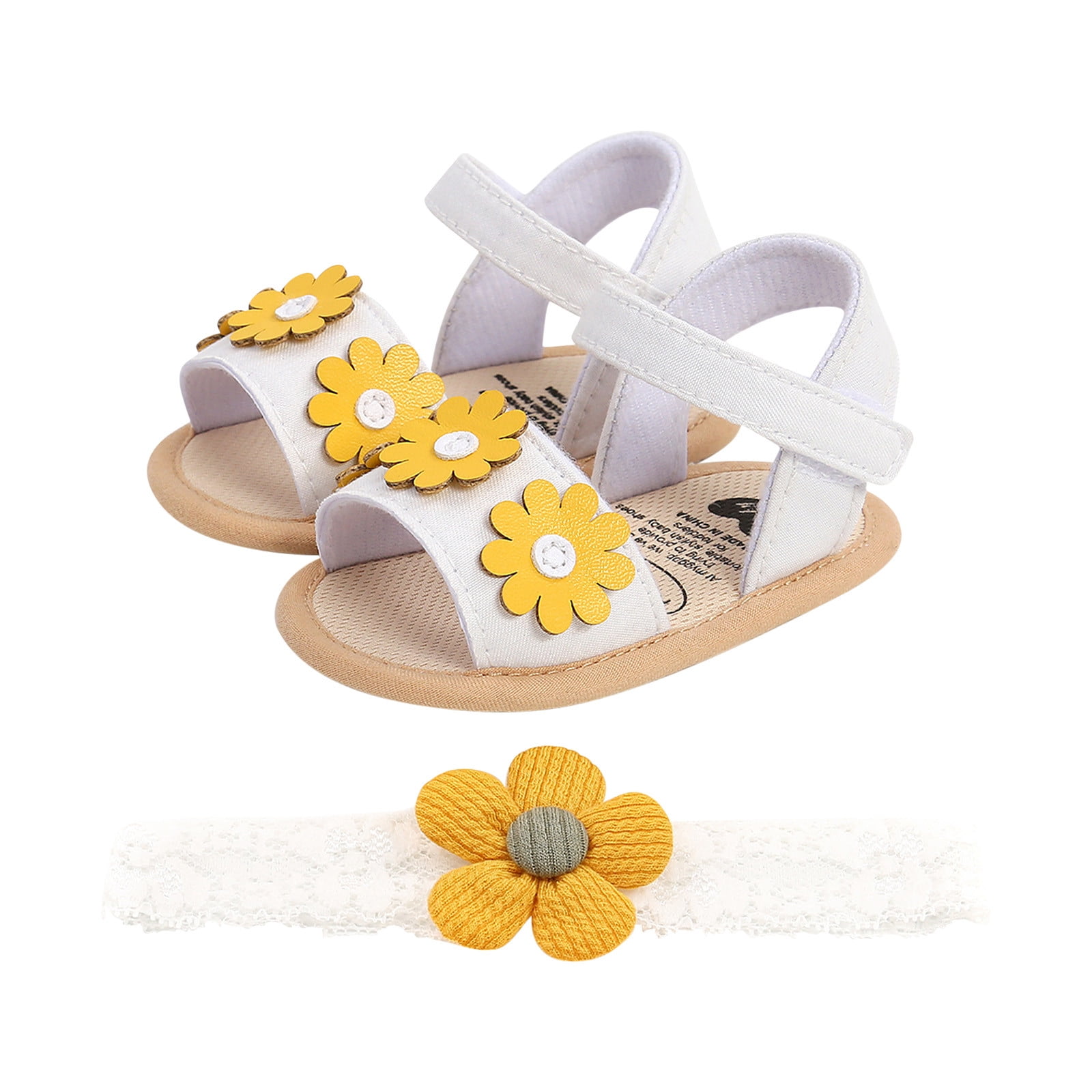 Zwiiyzr 2025 Girls Baby First Walking Shoes 0-18 Months Infant ...