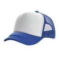 thumbnail image 1 of Zwiiyzr Kids Sun Hat Boys Girls Summer Baseball Cap Children Teenagers Show Solid Sunscreen Travel Blue N One Size, 1 of 4