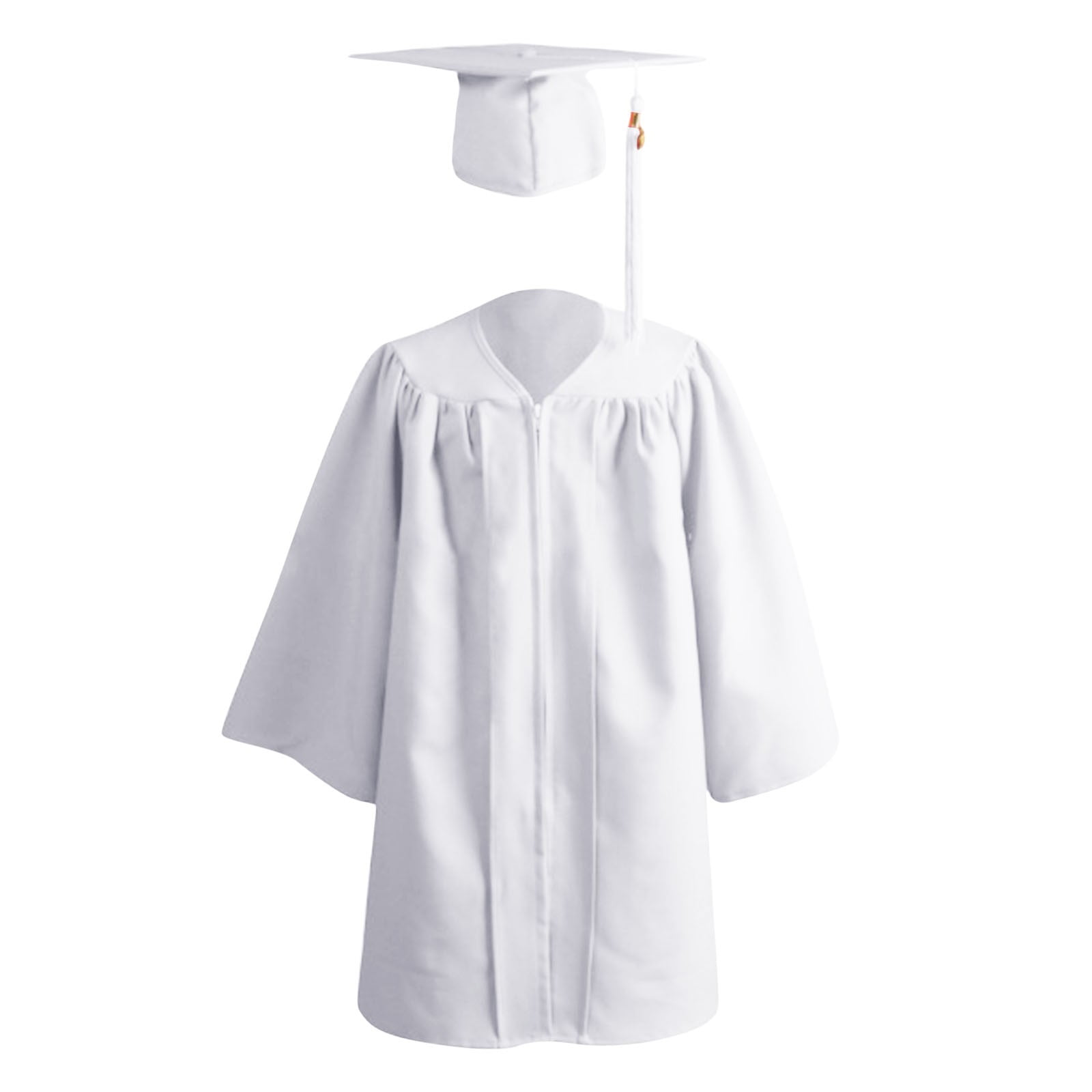 7-Piece Kindergarten Graduation Set - Gown, Cap, Stole, Tassel, 2025 Charm & Graduate Bear Gift For Preschool