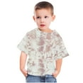 thumbnail image 1 of Zwiiyzr 2024 Tie Dye T-Shirt for Kids Rainbow Colorful Tie Dye Round Neck Short Sleeve Shirts for Boys Girls Khaki-4-5 Years, 1 of 5