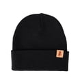 thumbnail image 1 of Zwiiyzr Unisex Cute Kids Christmas Beanie for Girls Boys Slouchy Warm Baby Winter Hat Girls Boys Beanie Knit Hat Toddler Beanies for Kids 1-4T Black, 1 of 4