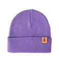 thumbnail image 1 of Zwiiyzr Unisex Cute Kids Christmas Beanie for Girls Boys Slouchy Warm Baby Winter Hat Girls Boys Beanie Knit Hat Toddler Beanies for Kids 1-4T Purple, 1 of 4