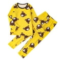 thumbnail image 1 of Zwiiyzr Baby Clothes Thermal Underwear for Toddler Fleece Lined Long Johns for Kids Shirt and Pants Set for Boys Girls Winter Fall Warm Clothes 3-10Y Multicolor, 1 of 4