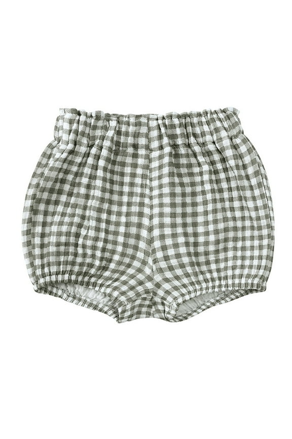 Baby Cotton Bloomers Shorts Summer Loose Bloomer for Unisex Boy Girl 3 Months-6 Years Black